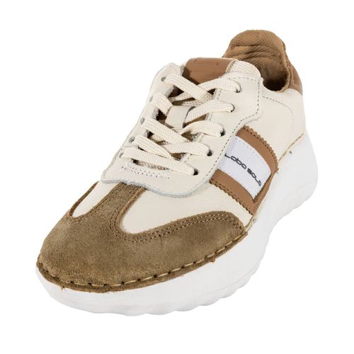 Tenis urbano Lobo Solo beige para dama 4808