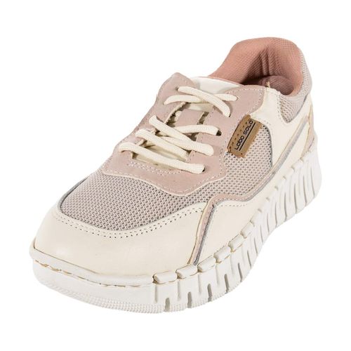 Tenis urbano Lobo Solo beige para dama 4950