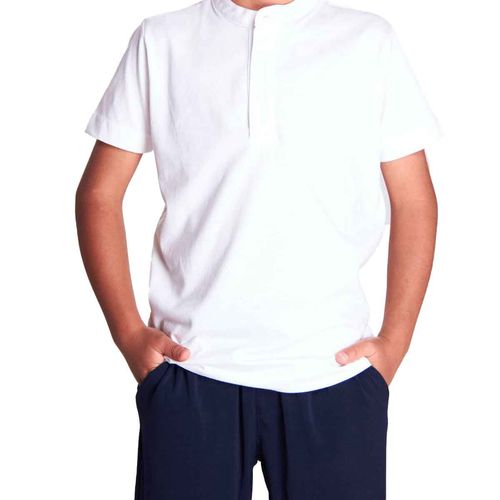Playera Lyon blanco para joven 323991-002