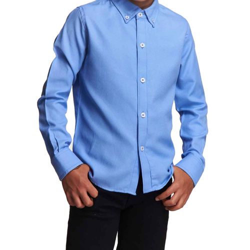 Camisa Lyon azul para joven 223991-801