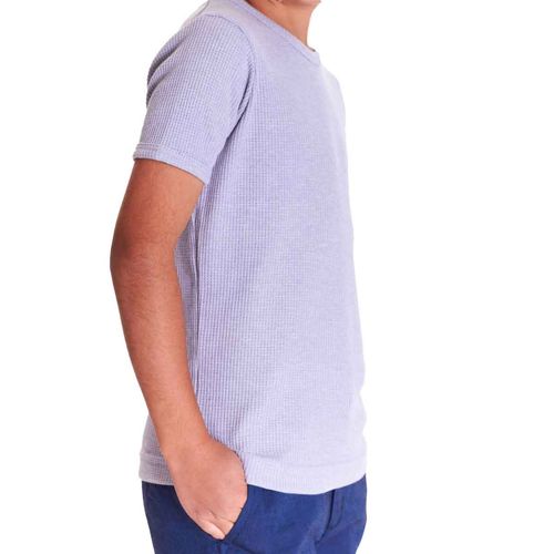 Playera Lyon gris para joven 321378-101