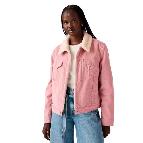 Chamarra de mezclilla Levis rosa para dama 36136-0126