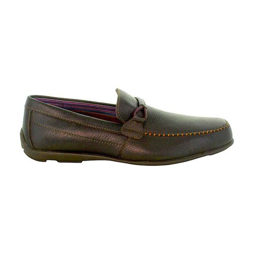 Mocasín casual Flexi café para caballero 68622