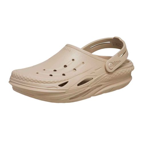 Sandalia casual Crocs café claro para caballero 209501-2V3