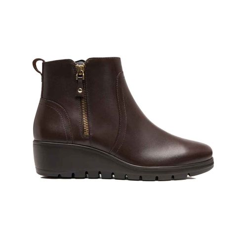 Botín casual Flexi madera para dama 104827