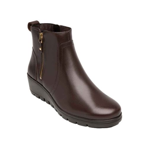 Botín casual Flexi madera para dama 104827
