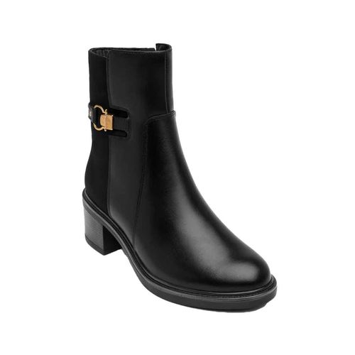 Bota casual Flexi negro para dama 137701