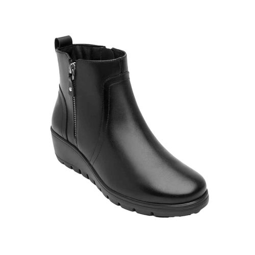 Botín casual Flexi negro para dama 104827