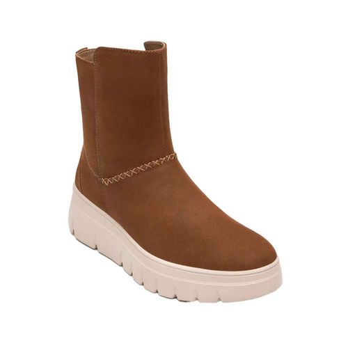 Bota casual Flexi tan para dama 137804