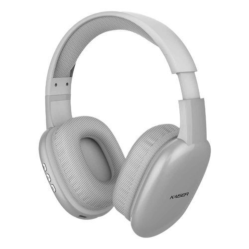 Audífonos Kaiser over ear plateado khe-2002sl