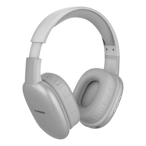 Audífonos Kaiser over ear plateado khe-2002sl
