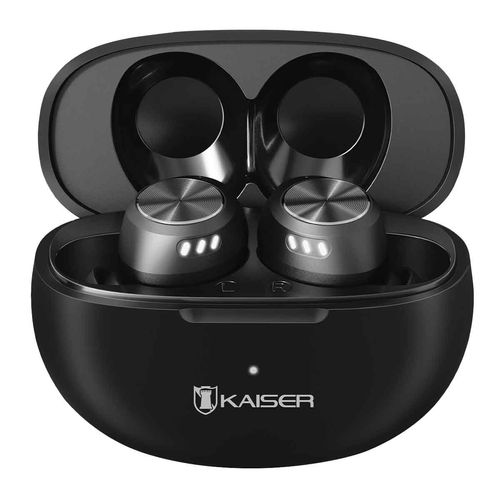 Audífonos Kaiser tws negro ktl-5004bk