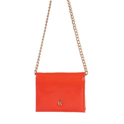 Cartera casual Crabtree para dama naranja e3721