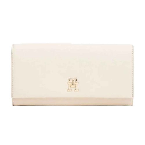 Cartera casual Tommy Hilfiger para dama beige aw0aw17267