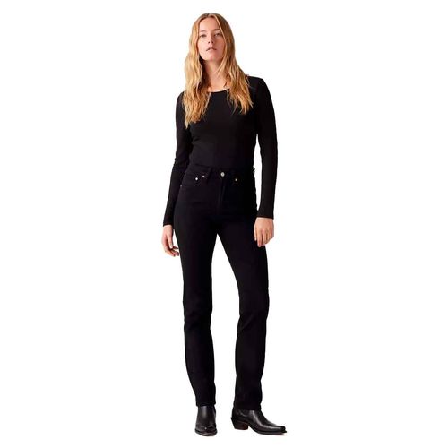 Pantalón de mezclilla Levis negro para dama 12501-0548