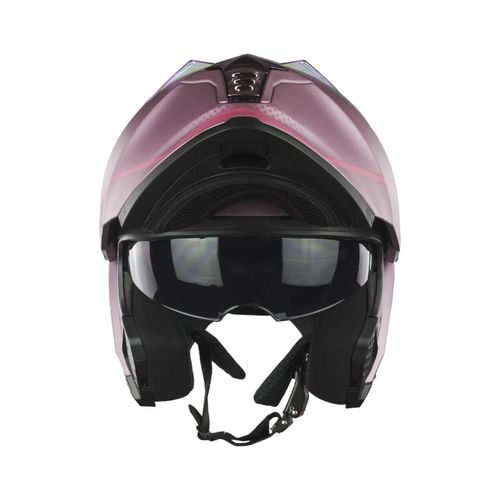 Casco Abatible Kov rosa grande waves