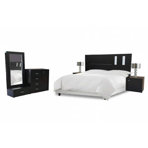 Recámara Zuleyma King Size 6 Piezas Lua