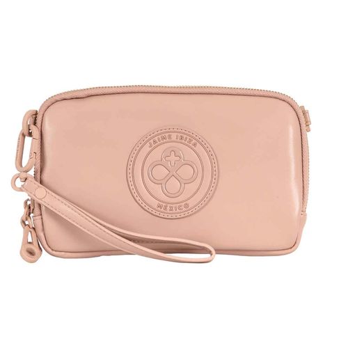 Cartera casual Jaime Ibiza para dama blush ji 614