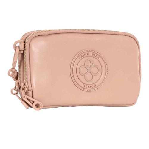 Cartera casual Jaime Ibiza para dama blush ji 614