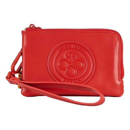 Cartera casual Jaime Ibiza para dama rojo ji 613