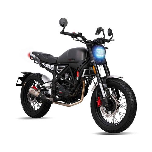 Motocicleta cafe racer Veloci negro dark thunder 250 CC 2026