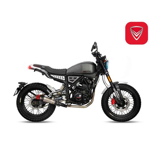 Motocicleta cafe racer Veloci negro dark thunder 250 CC 2026