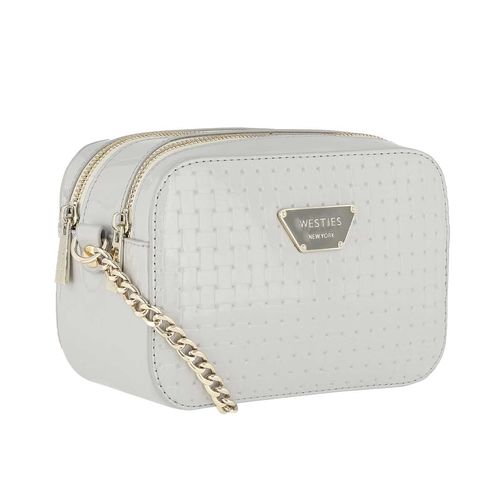 Bolso crossbody Westies para dama gris hbmikeel6we