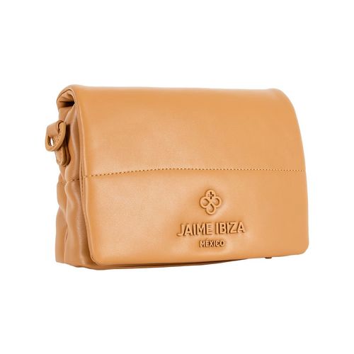 Bolso flap Jaime Ibiza para dama café ji 2765