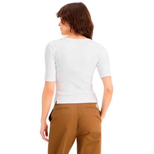 Playera Dockers blanco para dama 003XR-0000