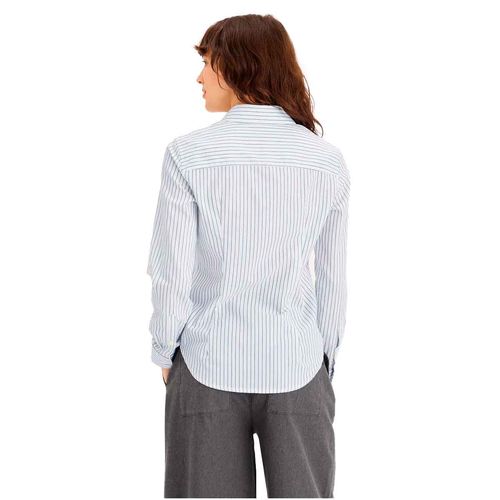Blusa camisera Dockers blanco para dama 0031G-0001
