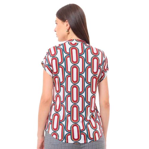 Blusa Alexis blanco para dama 58250804