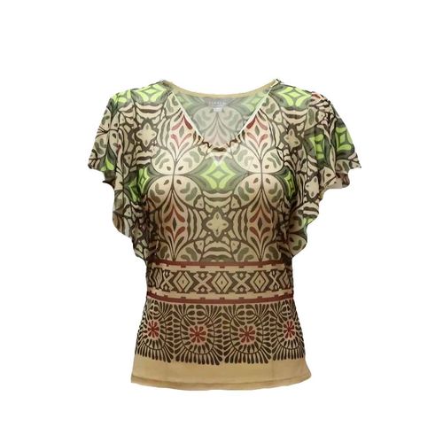 Blusa Alexis café para dama 58250902