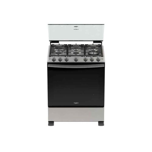 Estufa Whirlpool 30p plata wfr7050s