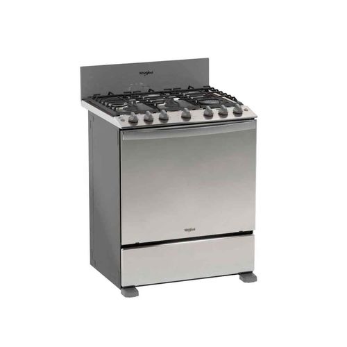 Estufa Whirlpool 30p plata wfr5050s