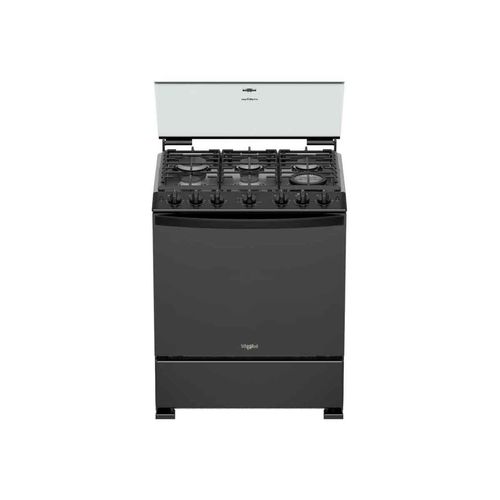 Estufa Whirlpool 30p negro wfr7000b