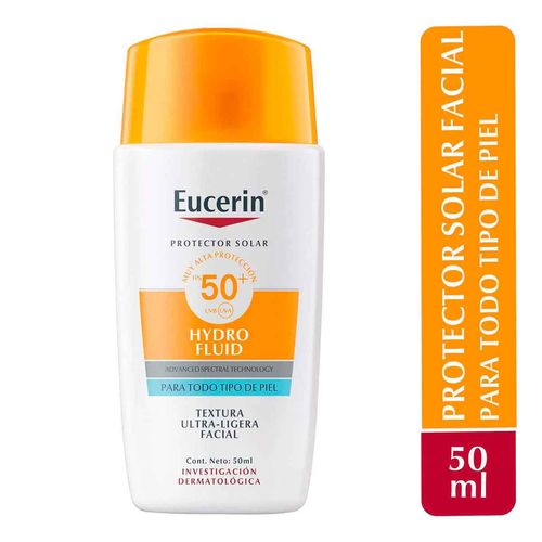 Bloqueador solar facial Eucerin hydro fluid BDF-SOLD0025