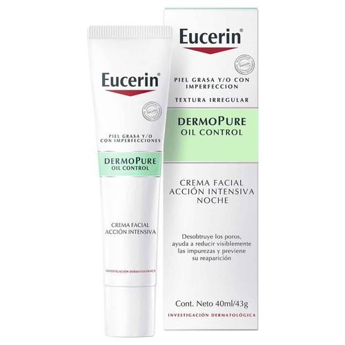 Crema facial nocturna Eucerin dermopure  BDF-GRAD0002