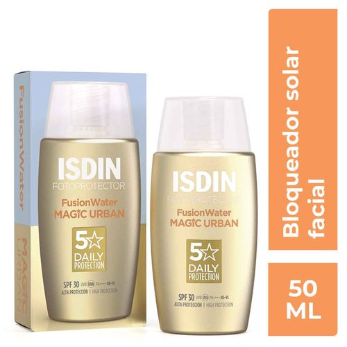 Bloqueador solar facial Isdin fusion water magic urban ISD-SOLD0027