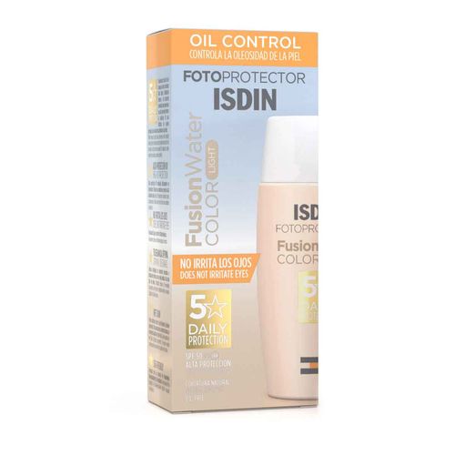 Bloqueador solar facial Isdin fusion water color ligth ISD-SOLD0039
