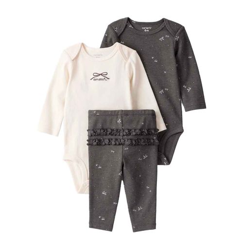 Set de conjunto Carters gris para bebé 1T620710