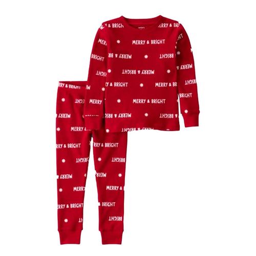 Pijama Carters rojo para bebé 2T790510