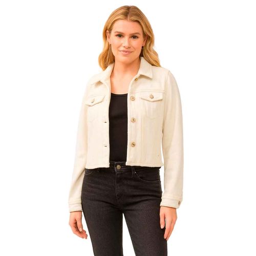 Chamarra Mako & Co beige para dama MKMR0004