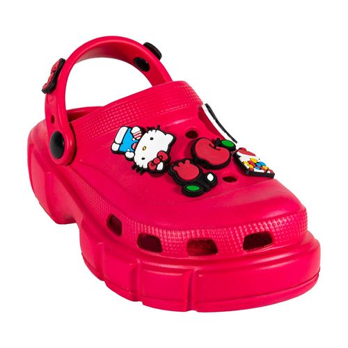 Sandalia de baño Hello Kitty rojo para niña 01HKVA23402