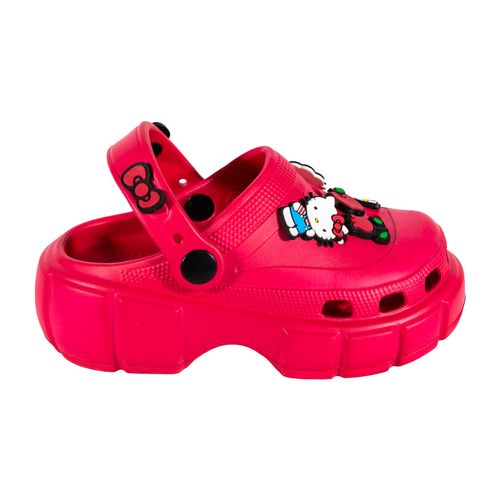 Sandalia de baño Hello Kitty rojo para niña 01HKVA23402