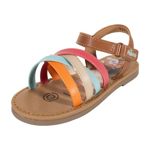 Sandalia casual Moana café para niña DY655005ST