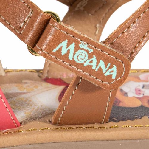 Sandalia casual Moana café para niña DY655005ST