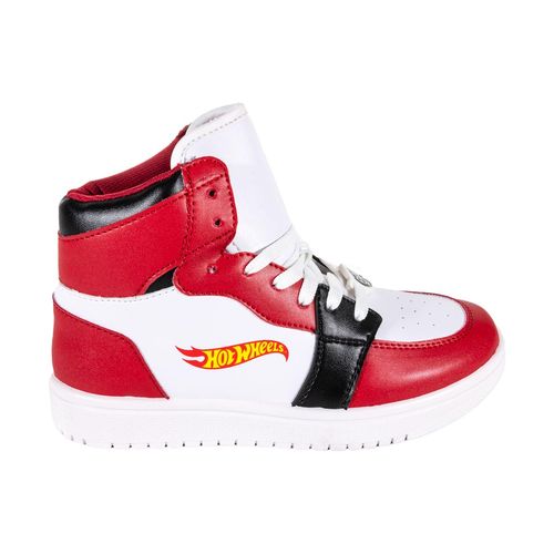 Tenis casual Hot Wheels rojo para joven 01HWVA2334