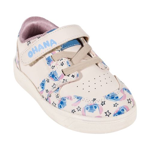 Tenis infantil Stitch beige para niña DY332039ST