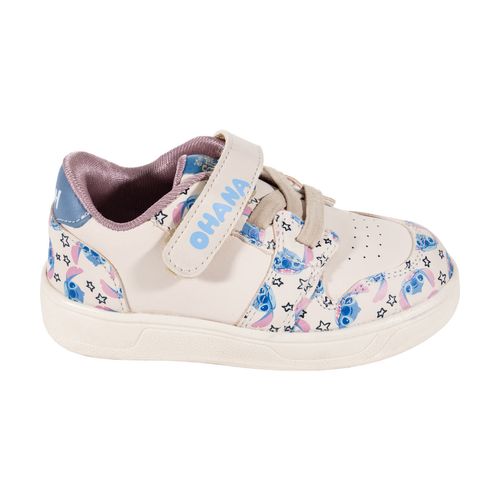 Tenis infantil Stitch beige para niña DY332039ST