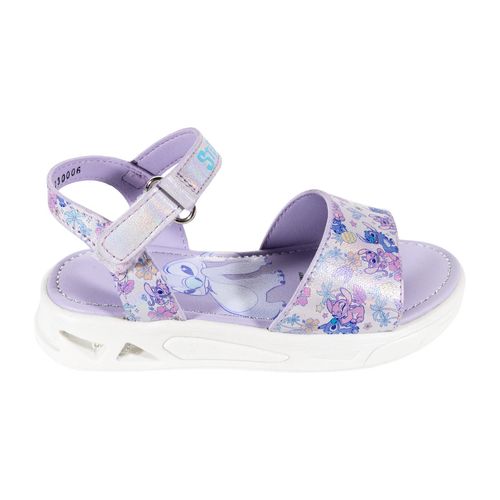 Sandalia casual Stich lila para joven DY230006ST